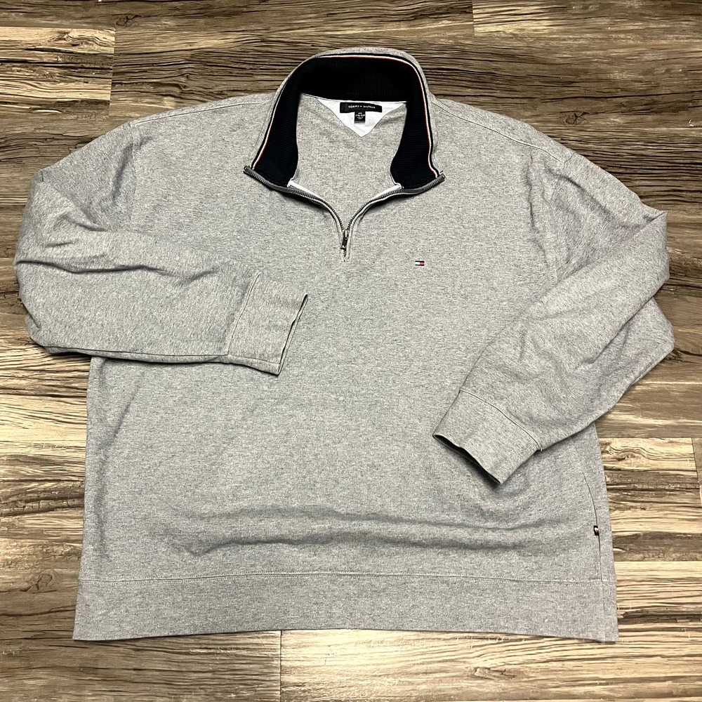 2xL Tommy Hilfiger Pullover Half Zip Fleece